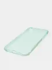 Бирюзовый мягкий матовый чехол на айфон с стразами iPhone.6, 6s,7,7+,8,8+,X,XS,XR,XS MAX,11,11PROMAX