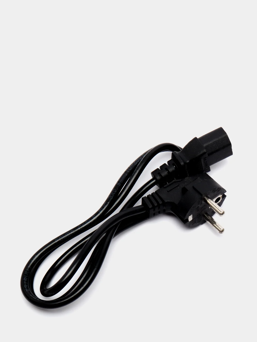 Кабель питания силовой угловая Евровилка CEE 7/7 - IEC 320 C13, 1,5 м