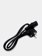 Кабель питания силовой угловая Евровилка CEE 7/7 - IEC 320 C13, 1,5 м