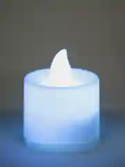 Светодиодная LED свеча, на батарейках, разные цвета