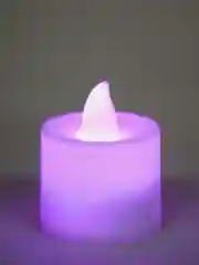 Светодиодная LED свеча, на батарейках, разные цвета