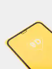 Защитное стекло 9D для iPhone XR / 11 с черной рамкой