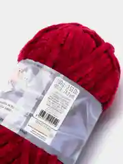 Багровый пряжа плюшевая Alize Velluto, 100% микрополиэстер, 100 г, 68 м