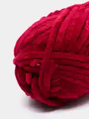 Багровый пряжа плюшевая Alize Velluto, 100% микрополиэстер, 100 г, 68 м