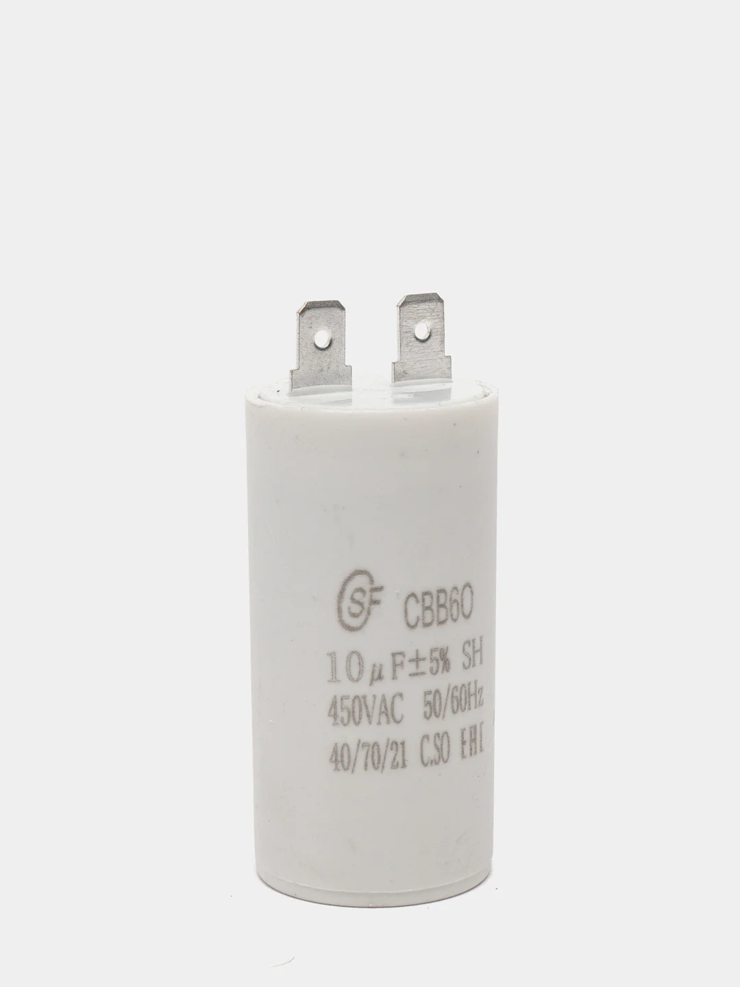 10мкФ Конденсатор пусковой CBB60 10uF 450V клеммы конденсатор двигателя