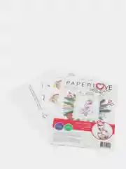 Набор для творчества в технике папертоль. Мышка с шаром. Paperlove