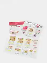 Набор для творчества в технике папертоль. Девочка с розами. Paperlove