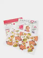 Набор для творчества в технике папертоль. Девочка с корзинкой. Paperlove