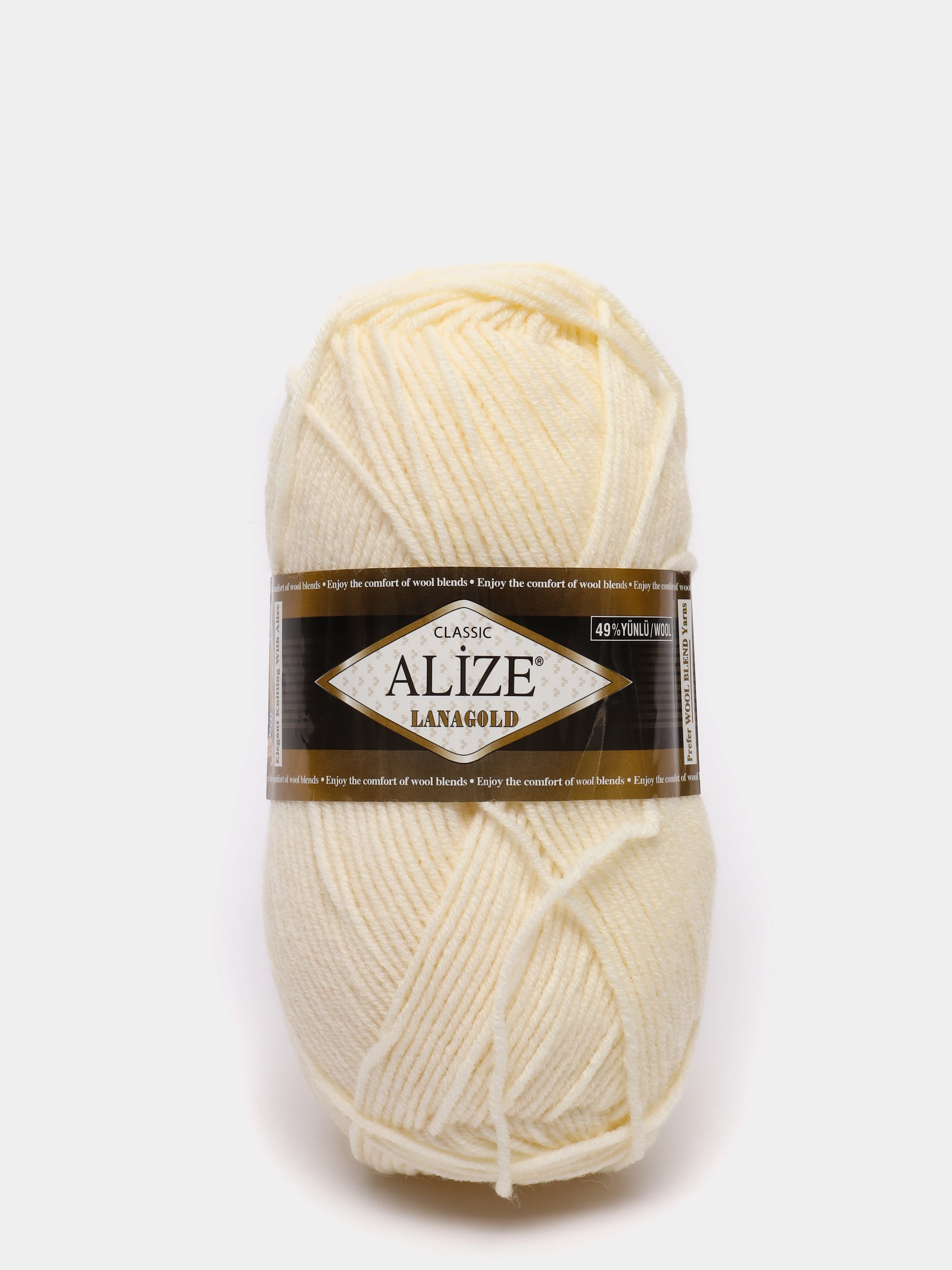 Прозрачный пряжа Alize Lanagold 51% Акрил 49% Шерсть 100г 240м (часть 2)