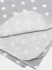 Серебряный пеленка хлопковая 1 шт