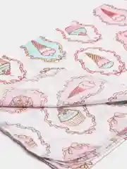Коралловый пеленка хлопковая 1 шт