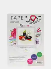 Набор для творчества в технике папертоль. Натюрморт с овощами. Paperlove