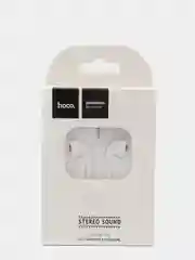 Белый наушники ВКЛАДЫШИ с Микрофоном, AUX разъём Hoco M1, проводные 1.2м КАЧЕСТВЕННЫЙ ЗВУК