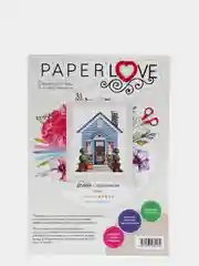 Набор для творчества в технике папертоль. Домик с котенком. Paperlove