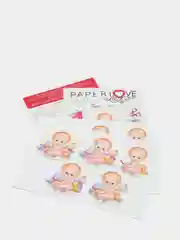 Набор для творчества в технике папертоль. Малыш с игрушками. Paperlove