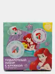Бирюзовый набор подарочной посуды, 4 предмета