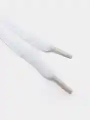 Белый шнурки  без завязок