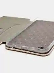 Золотой чехол-книжка Samsung Galaxy M10 / A10, Самсунг Галакси М10 / А10