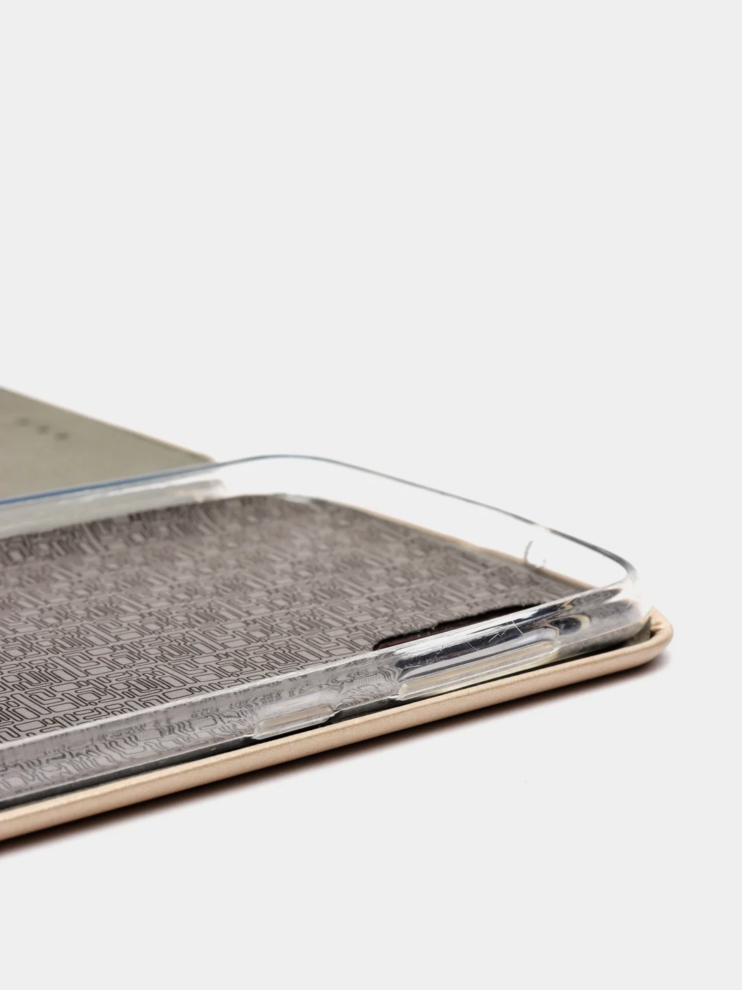 Золотой чехол-книжка Samsung Galaxy M10 / A10, Самсунг Галакси М10 / А10