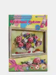 Набор для творчества из бумаги. Объемная картина Нежный букет. kлеvер