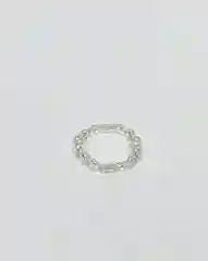 Прозрачный кольцо из бисера, цветное