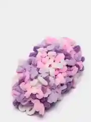 Пурпурный пряжа Alize Puffy Color 100% Микрополиэстер 100г  9м