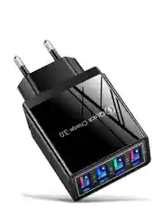 Оранжевый зарядное устройство с USB портами