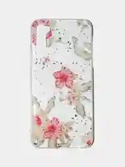 Розовый чехол Summer Flowers для Huawei Honor 9A