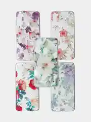 Зеленый чехол Summer Flowers для Huawei Honor 9A
