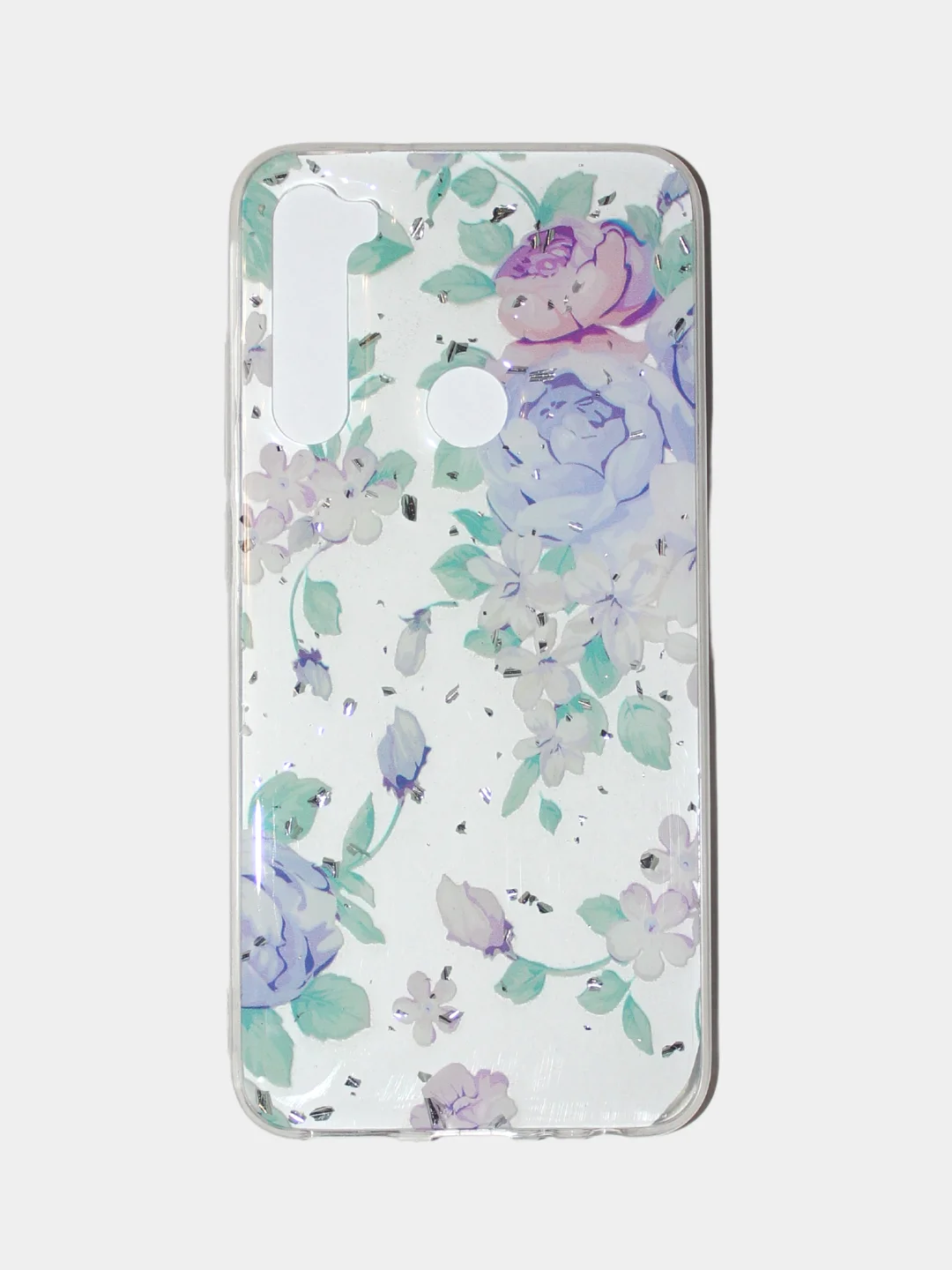 Синий чехол Summer Flowers для Huawei Honor 9C