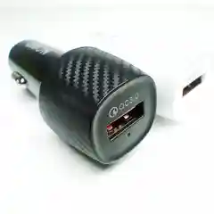 Черный автомобильное зарядное устройство, 3.0 А, быстрая зарядка