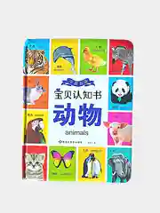 Книга "Первые знания" для самых маленьких читателей на английском и китайском языке
