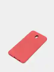 Терракотовый чехол Xiaomi Redmi 8A, Редми 8А, силиконовый цветной матовый с подкладом из микрофибры