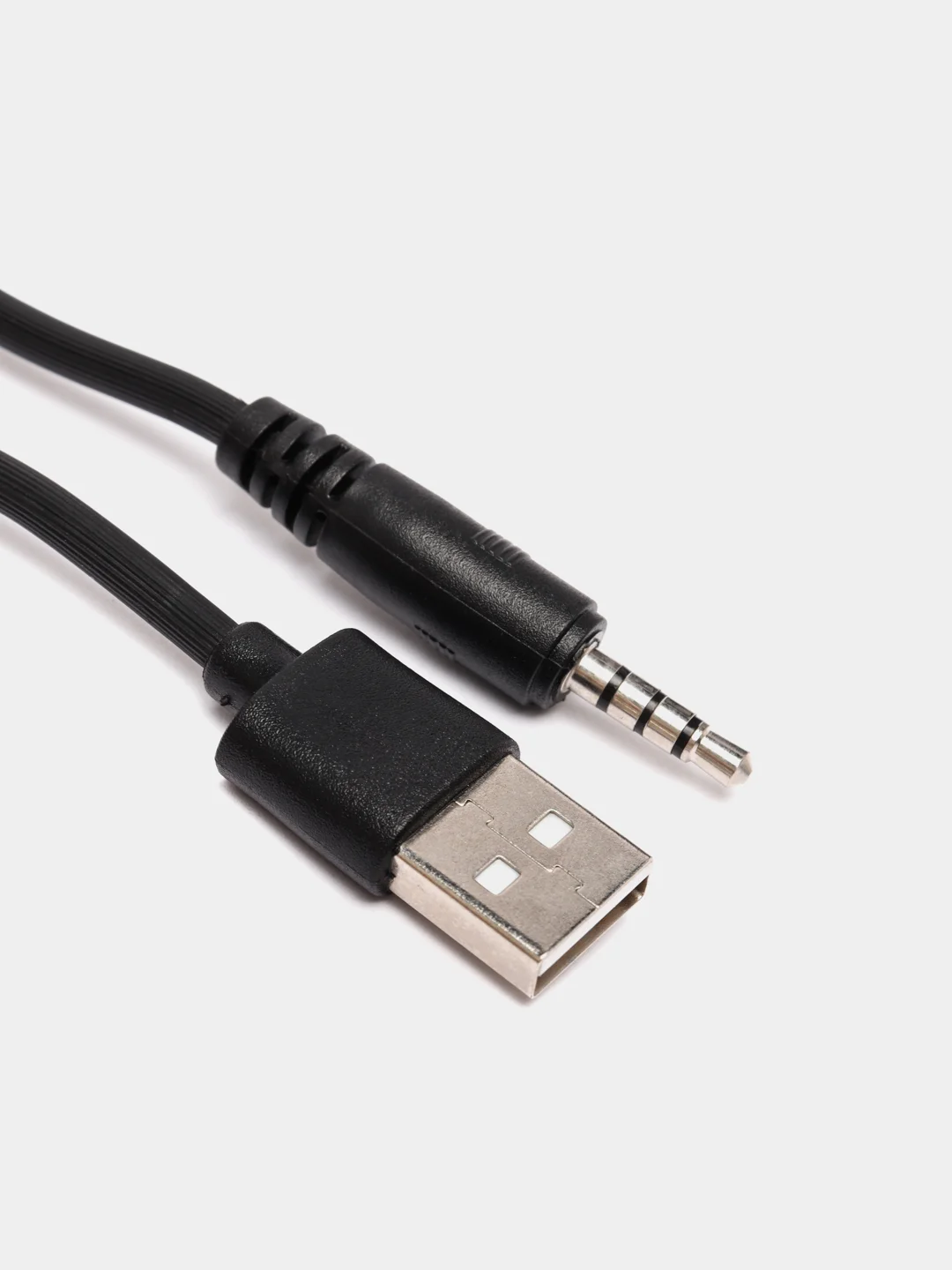 Кабель Аудио 3,5 Mini Jack-USB (папа), 1м