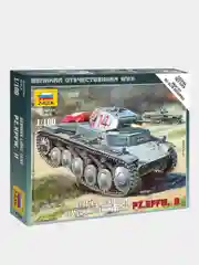 Модель сборная из пластика 1:100 "Танк легкий Sd.Kfz.121 Pz.Kpfw.II Ausf.A WWII DE"