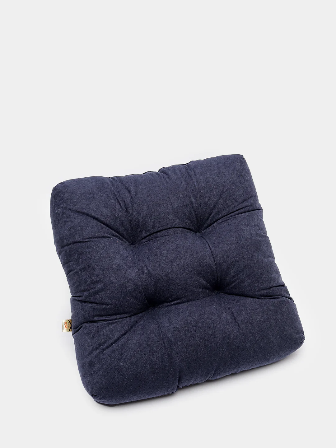 Индиго подушка для сидения MATEX "VELOURS", 40 х 40 х 8 см