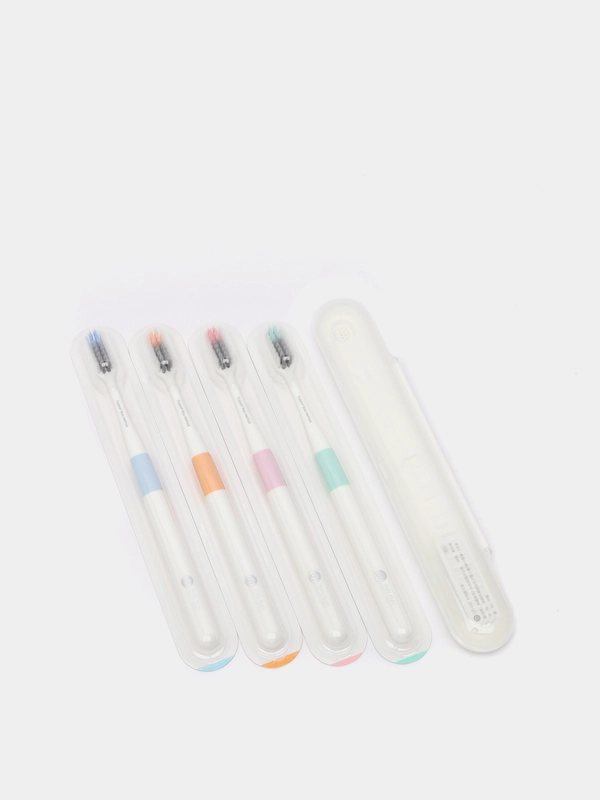 Набор зубных щеток Xiaomi DOCTOR B Support Bass Method, 4 штуки