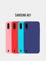 Чехол для Samsung A42, 72, A01, A01 Core, A11 матовый силиконовый, цветные