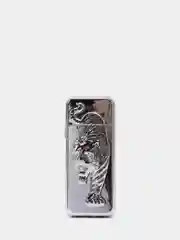Серебряный газовая зажигалка