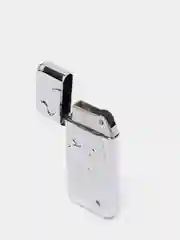 Серебряный газовая зажигалка