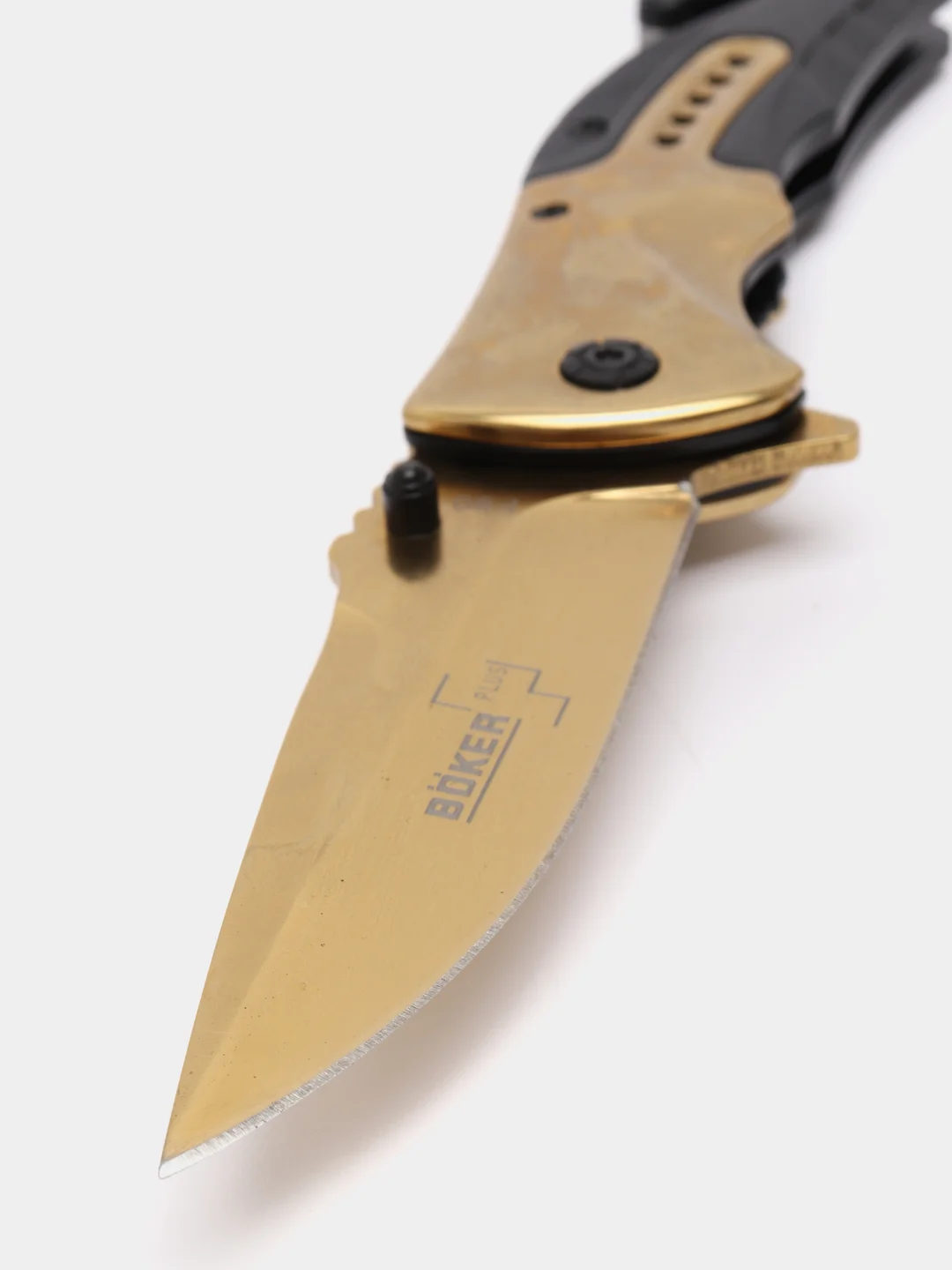 Золотой нож складной - Boker Plus F90