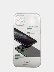Чехол для iPhone 14, 13, 12, 11, 8, 7, XR, X, XS Pro Max Plus, SE 2020, прозрачный силикон