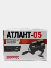 Автомобильный Компрессор пластик 20 л/мин в прикуриватель АТЛАНТ-05 S02002005