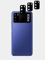 Защитное стекло для камеры Xiaomi Poco M3