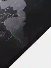 Коврик для клавиатуры и мыши "Карта Мира"