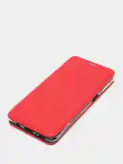 Багровый чехол-книжка Samsung Galaxy A51, (Самсунг Галакси А51)
