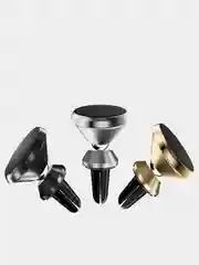 Серебряный автомобильный магнитный держатель MAGNET HOLDER CXP-006