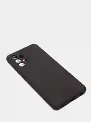 Черный чехол силиконовый для Samsung Galaxy A12, A22, A32, S21, A51, A71
