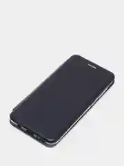 Темно-синий чехол-книжка для Samsung Galaxy A20, A30 (Самсунг Галакси А20, А30)