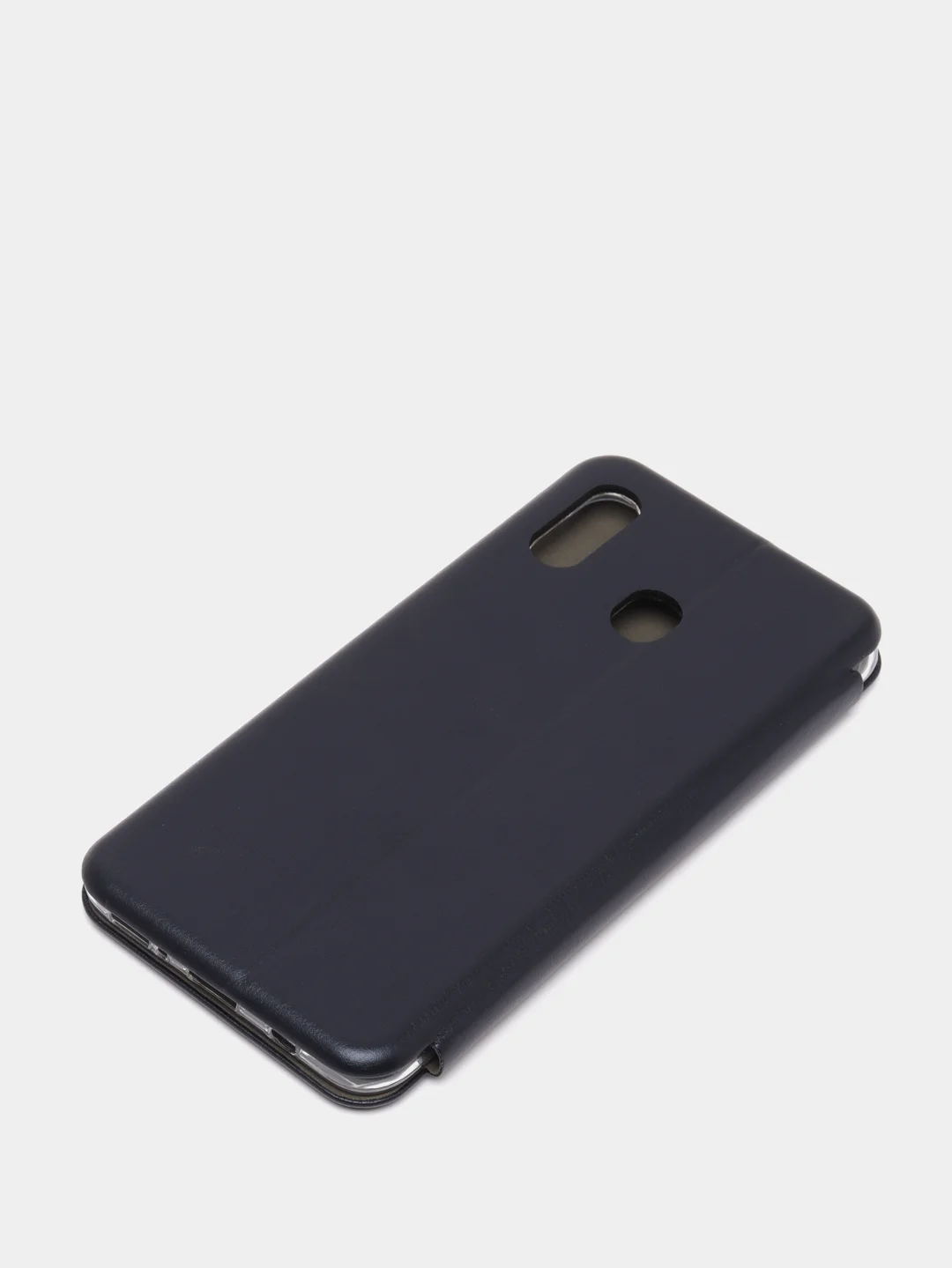 Темно-синий чехол-книжка для Samsung Galaxy A20, A30 (Самсунг Галакси А20, А30)